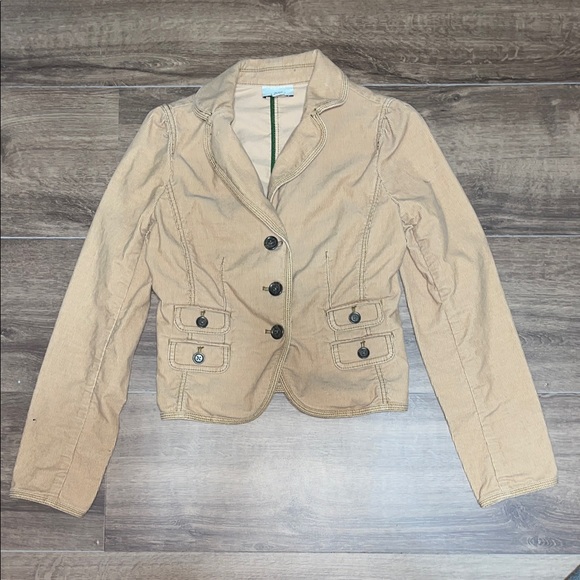 LOFT Jackets & Blazers - LOFT Tan Blazer with Button Detail